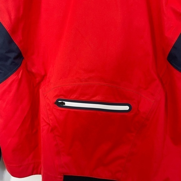 FootJoy Hydroknit Red Navy Pullover - Picture 11 of 12